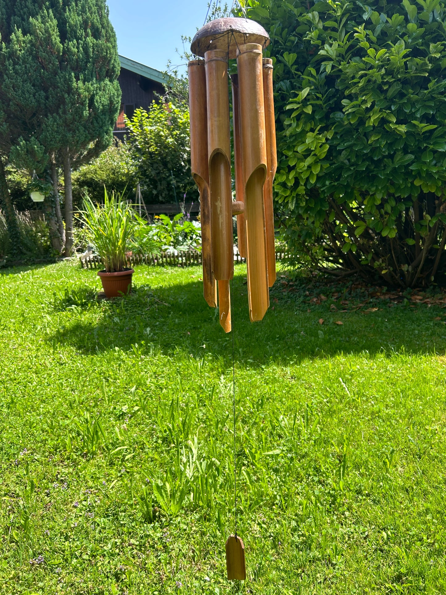 Bambus Windspiel