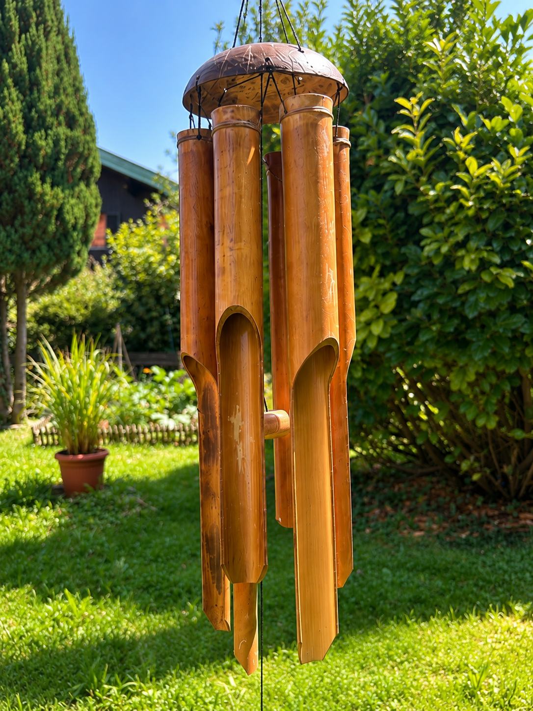 Bambus Windspiel