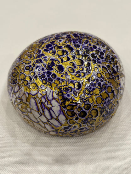 Glitzer Kokosnussschale lila