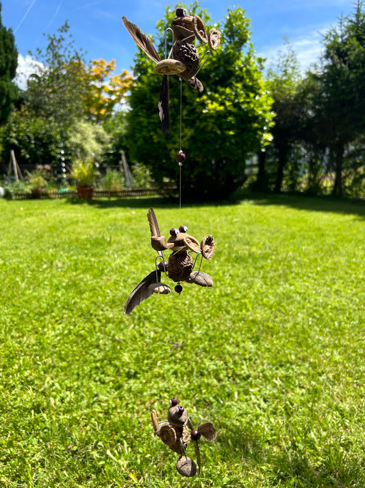 Windspiel Frosch