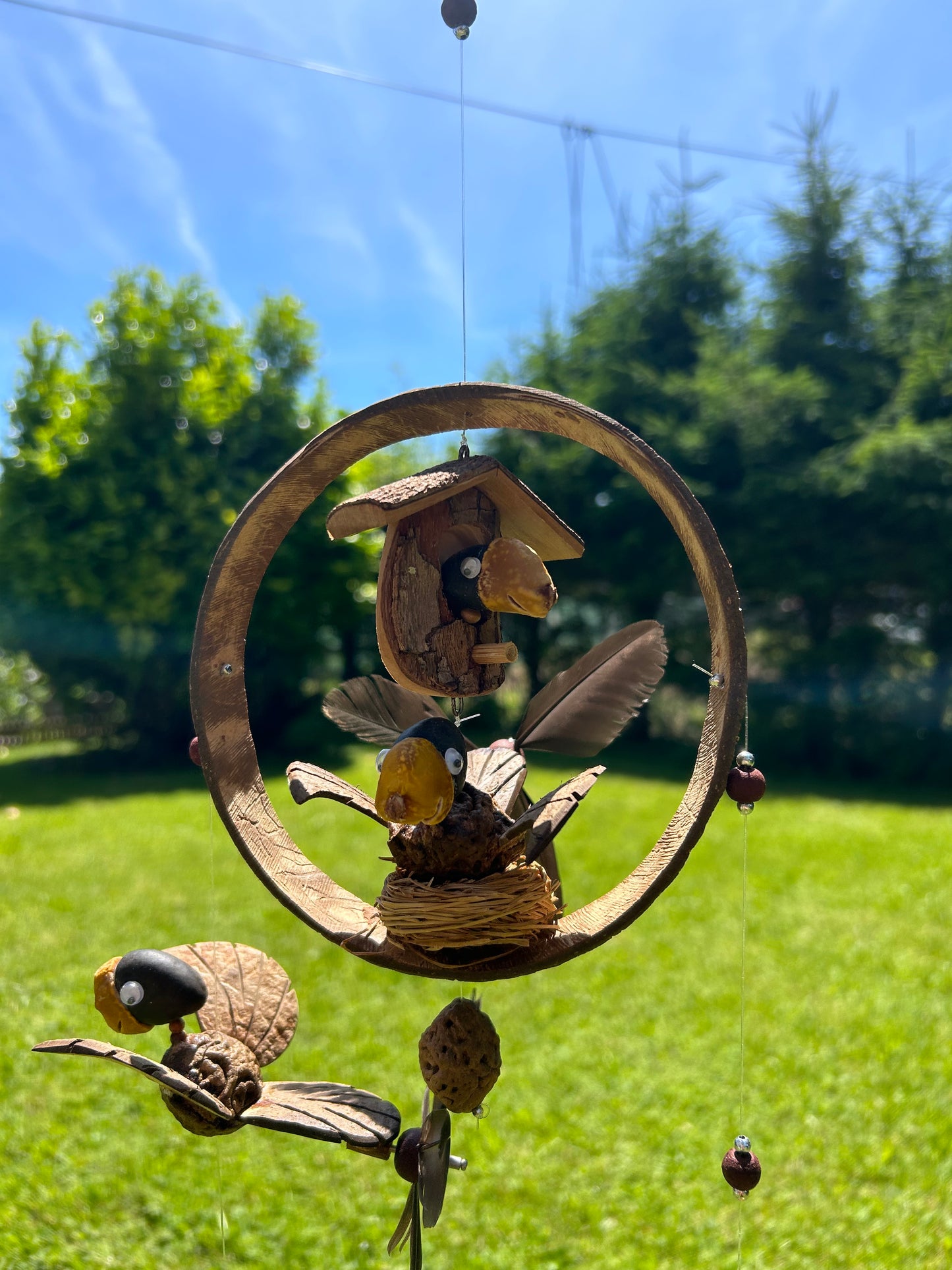 Windspiel Vogel Kokoringhaus