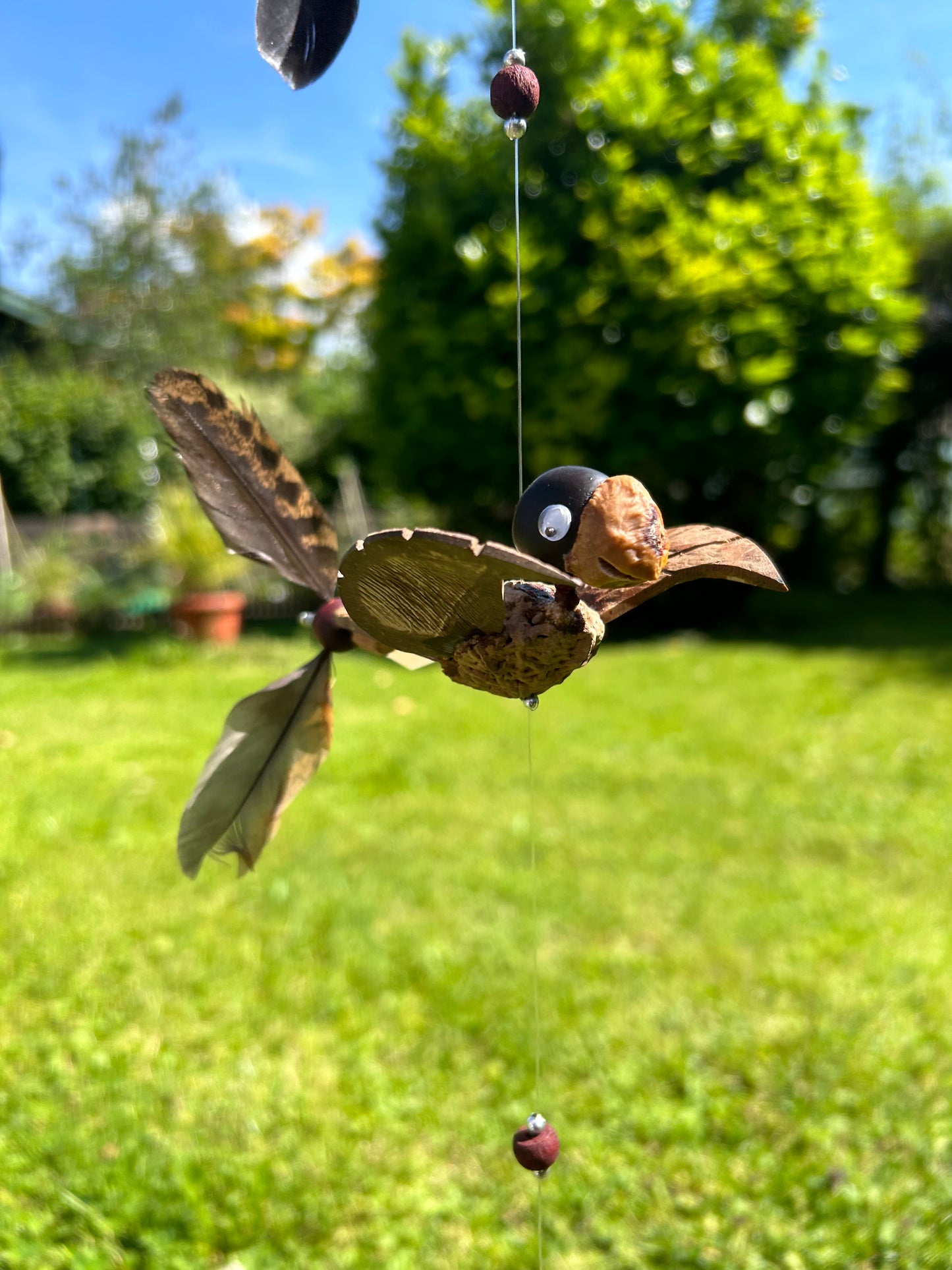 Windspiel 3er Vogel